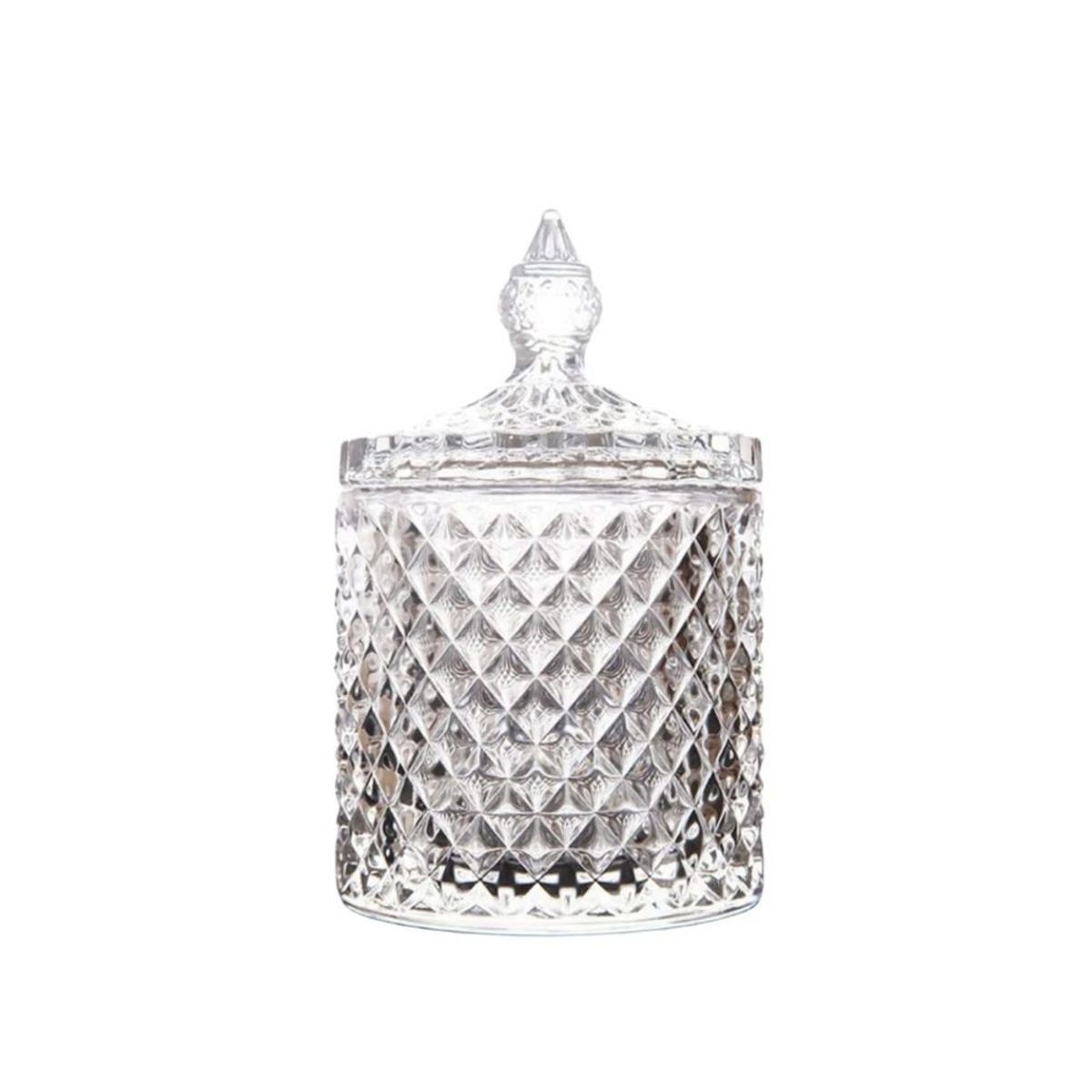 GENERICO - Bombonera Azucarero Caramelera Decoracion De Vidrio Cristal