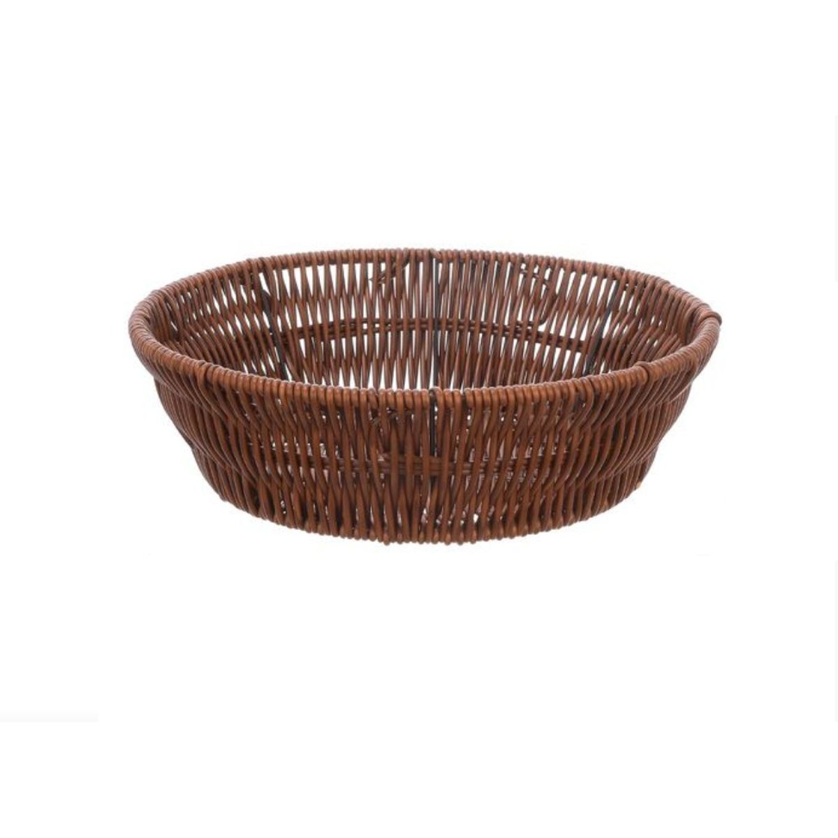 GENERICO - Bandeja Cesta De Ratan Cesta Tejida Alimentos 25x75cm