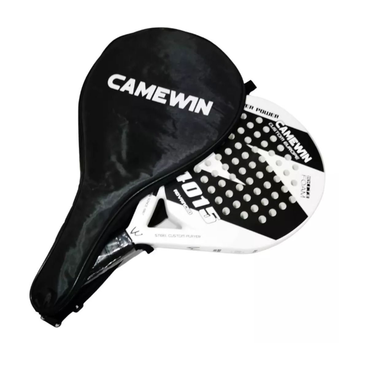 GENERICO - Paleta Padel Carbon 38mm Con Bolso