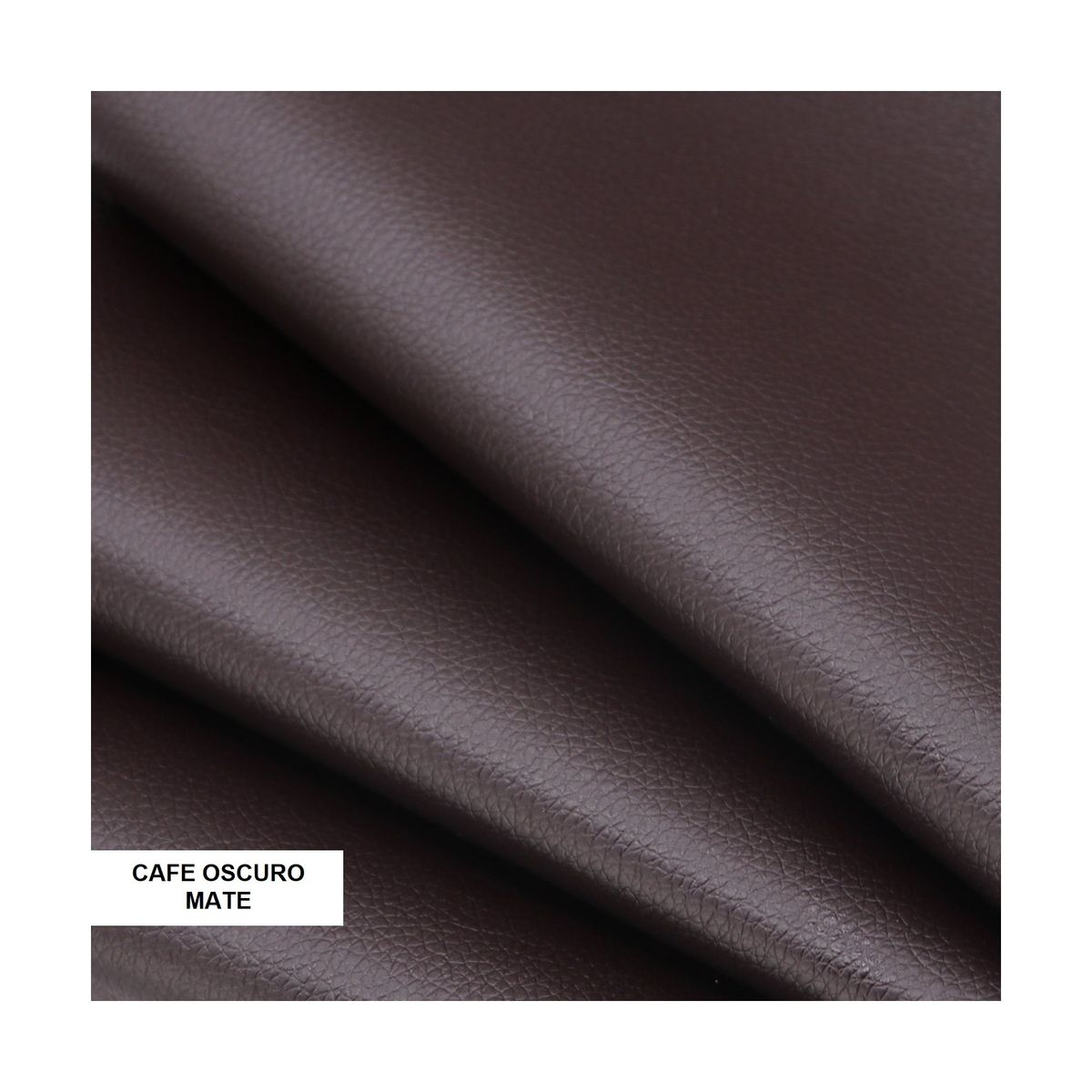 GENERICO - Rollo Parche Reparación Adhesivo Cuero Sofá 137x50 Cm Café Oscuro Mate