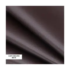GENERICO - Rollo Parche Reparación Adhesivo Cuero Sofá 137x50 Cm Café Oscuro Mate