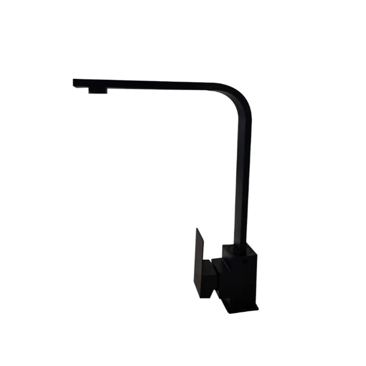 MODERN SPACE - Llave Para Lavaplatos Estilo Plana Negra Monomando