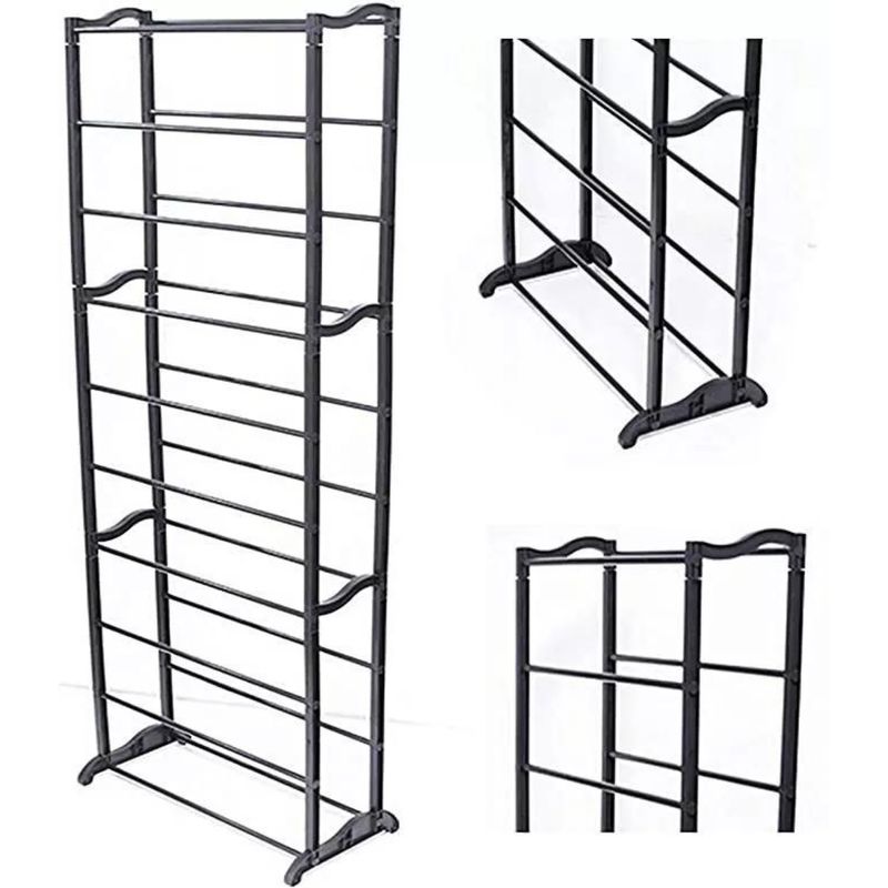 GENERICO - Zapatero Armable De Aluminio 9 Pisos 45 Pares De Zapatos
