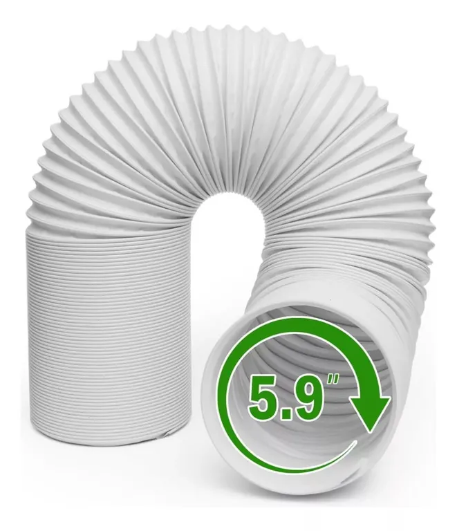 KUANGYE Tubo Salida Aire Acondicionado Portátil 15cm×150CM