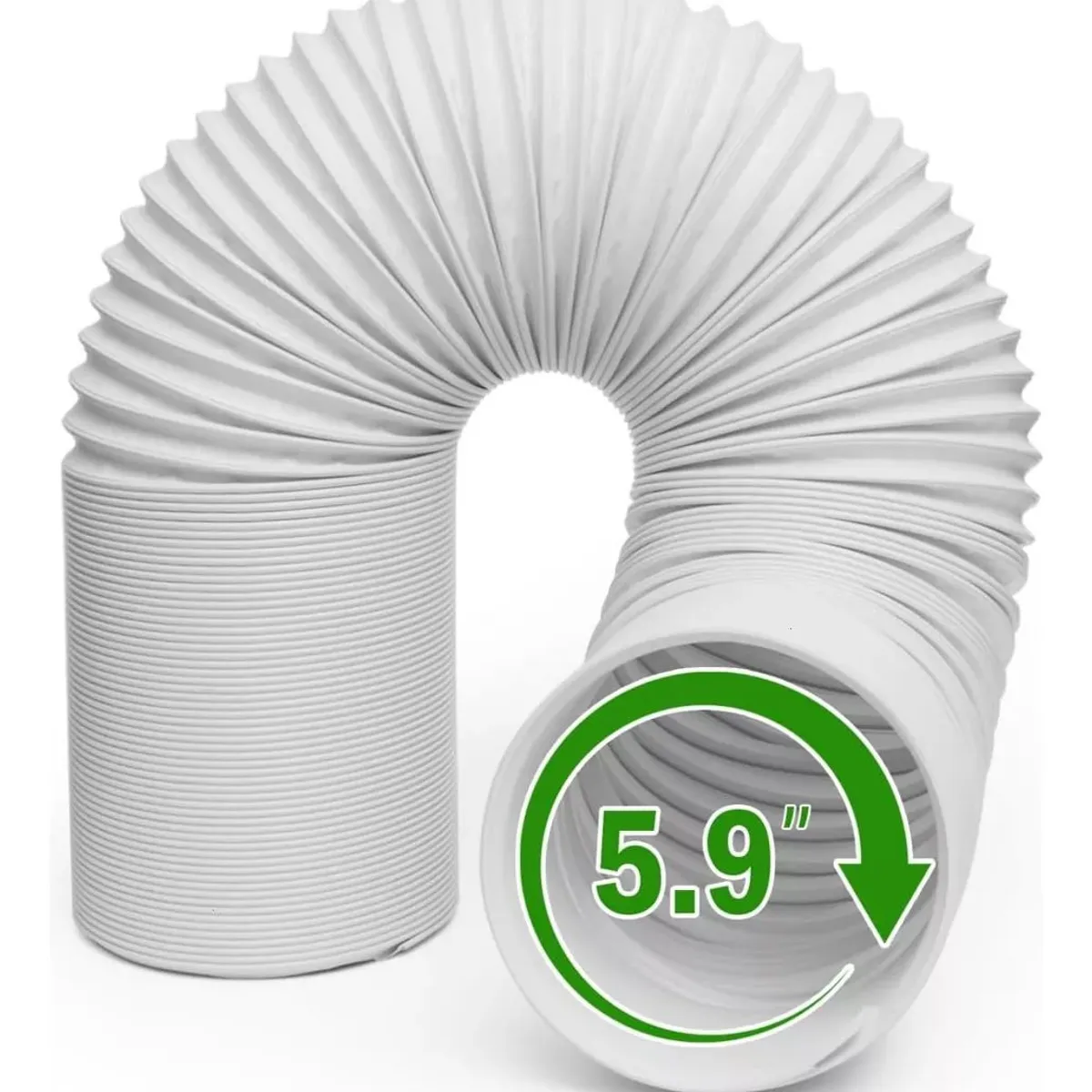 KUANGYE - Tubo Salida Aire Acondicionado Portátil 15cm×150CM