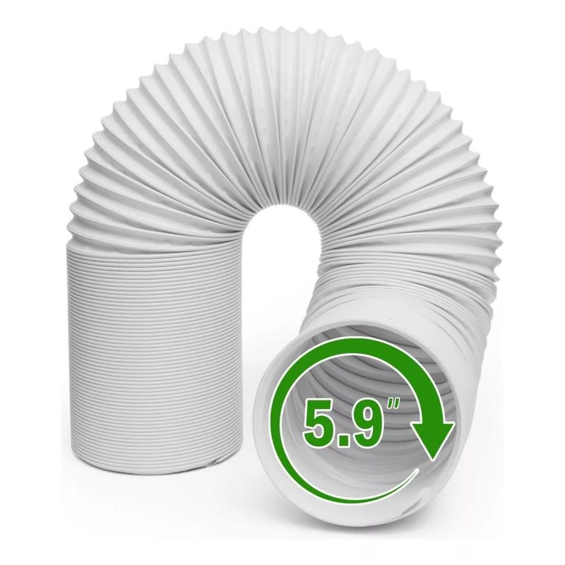 KUANGYE - Tubo Salida Aire Acondicionado Portátil 15cm×150CM