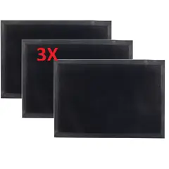 GENERICO - Pack 3 Limpia Pie Tapete Alfombra Antideslizante 40×60cm
