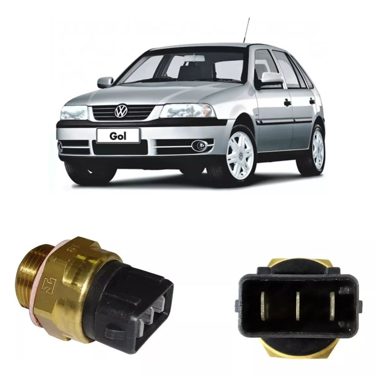 KUANGYE - Bulbo Electroventilador  Con Aire  Gol G3 2000-2009