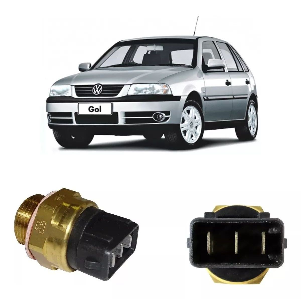 KUANGYE - Bulbo Electroventilador  Con Aire  Gol G3 2000-2009