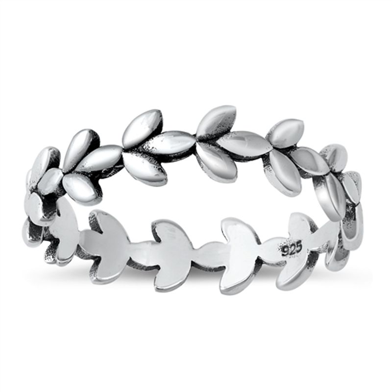ROKASS JOYAS - ANILLO CORONA GRIEGA