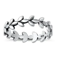 ROKASS JOYAS - ANILLO CORONA GRIEGA