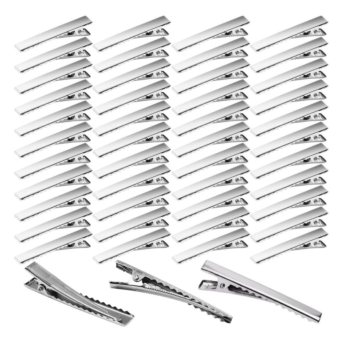 KUANGYE - Pinzas Para Pelo 100 Unidades 4.6cm