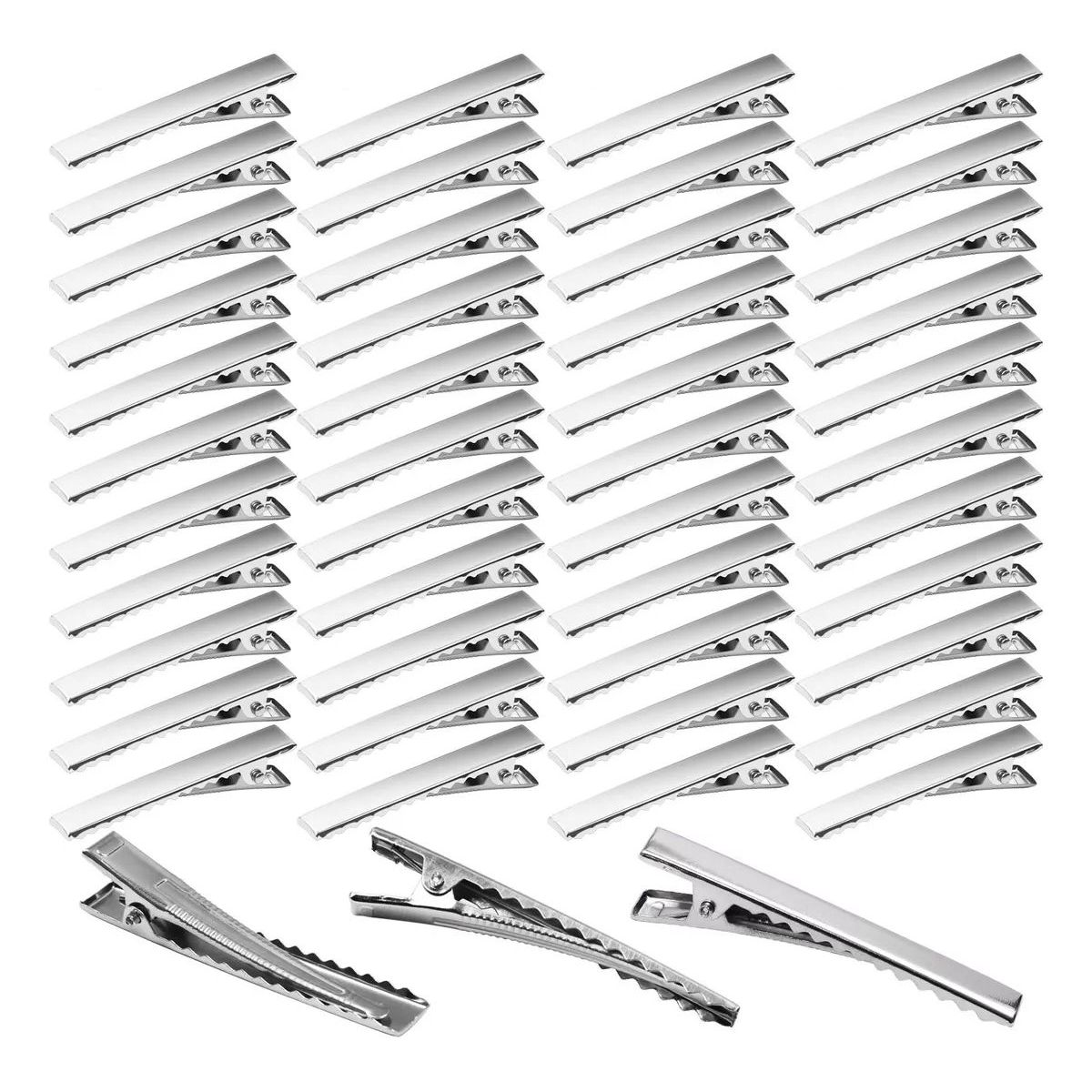 KUANGYE - Pinzas Para Pelo 100 Unidades 4.6cm