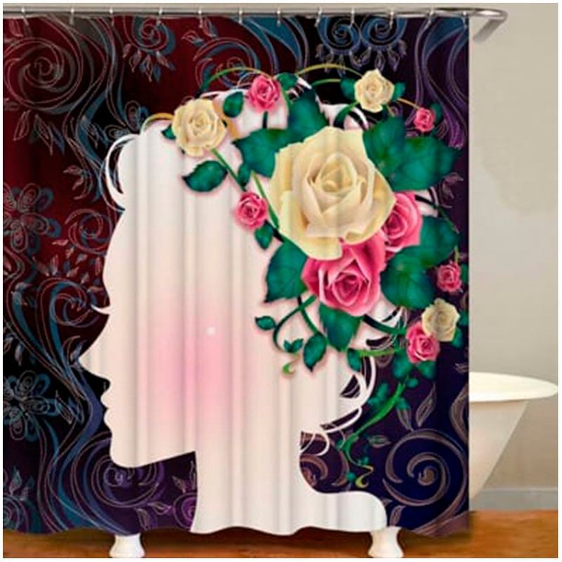 GENERICO - Cortina De Baño Genero Impermeable 180 cm