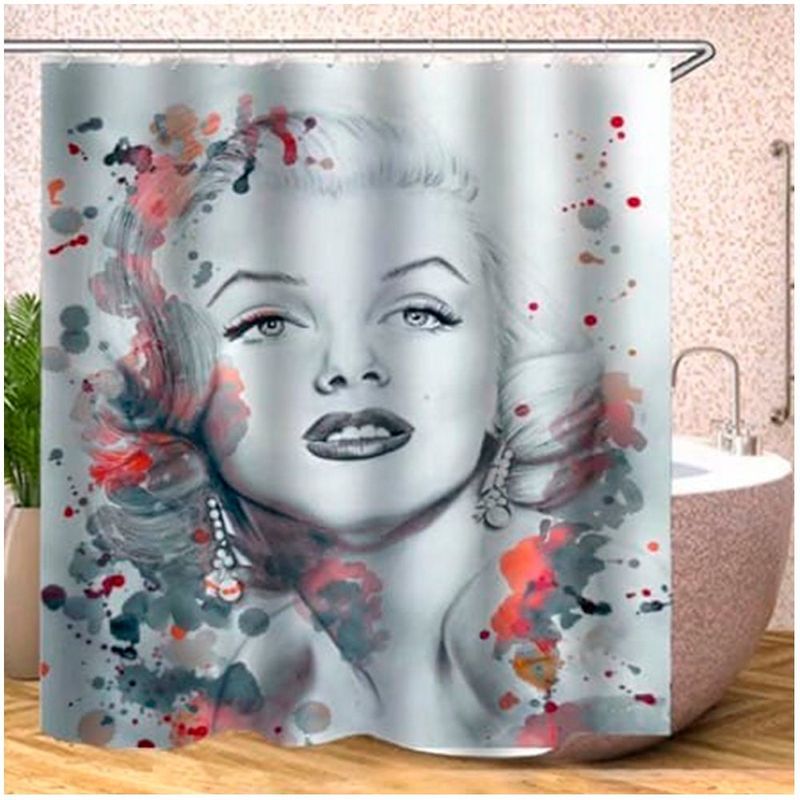 GENERICO - Cortina De Baño Genero Impermeable 180 cm