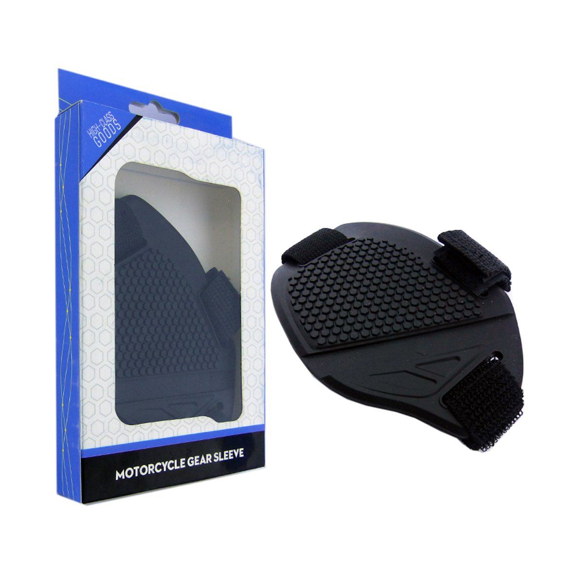 GENERICO - Protector Cubre Calzado Moto Pata Cambio Goma Zapatos