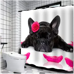 GENERICO - Cortina De Baño Genero Impermeable 180 cm