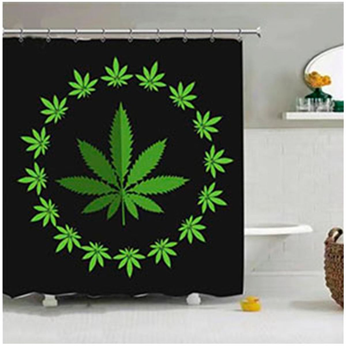 GENERICO - Cortina De Baño Genero Impermeable 180 cm