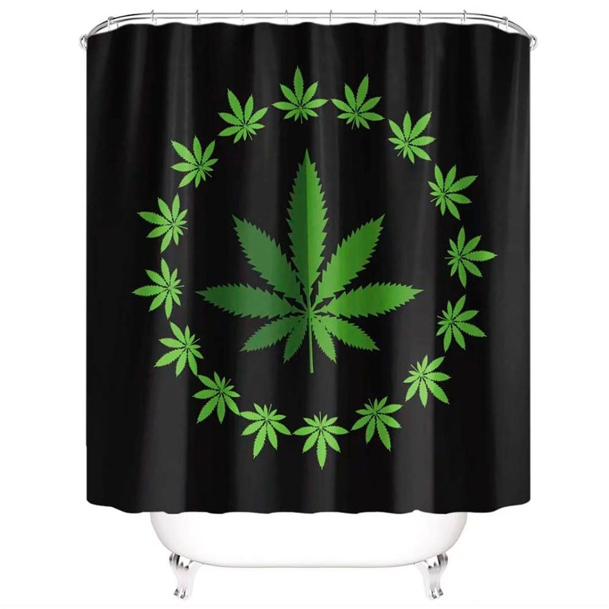 GENERICO - Cortina De Baño Genero Impermeable 180 cm
