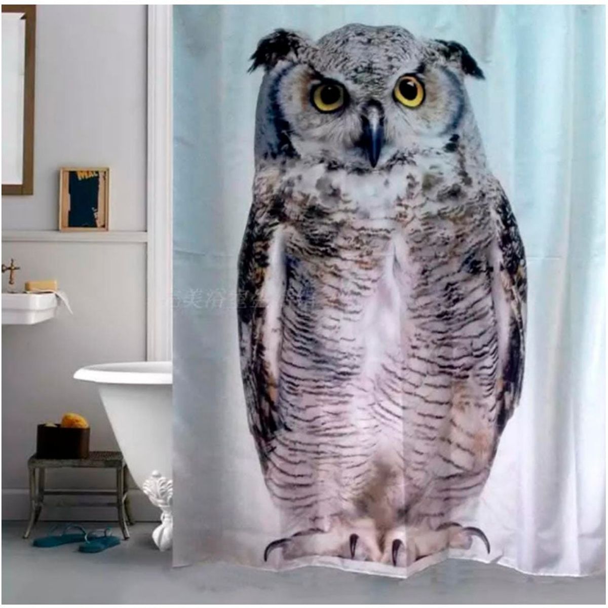 GENERICO - Cortina De Baño Genero Impermeable 180 cm