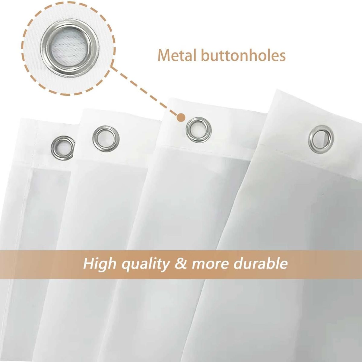 GENERICO - Cortina De Baño Genero Impermeable 180 cm