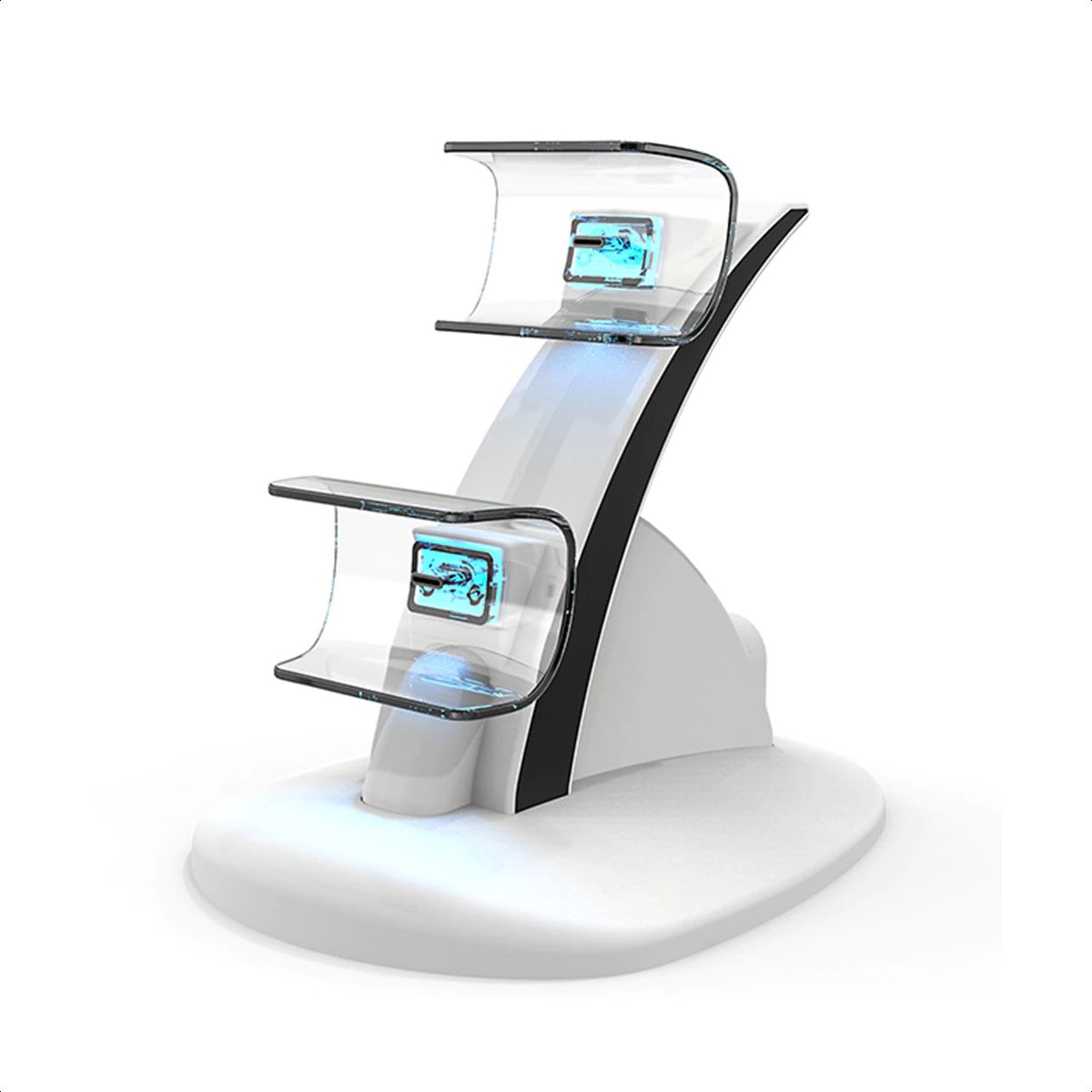 GENERICO - Dock de Carga Dual para Control Joystick compatible PS5