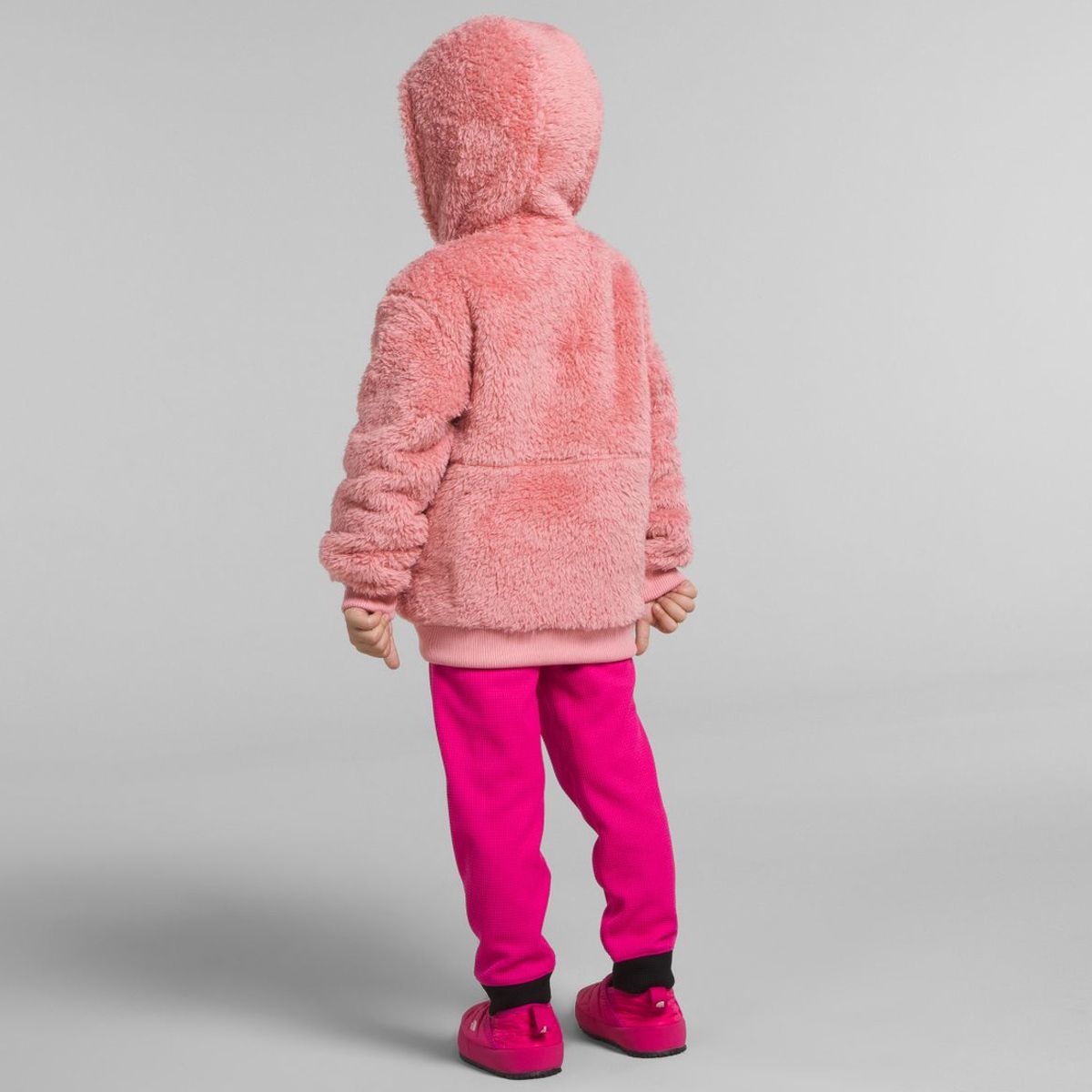 THE NORTH FACE - Polar Suave Oso Full-Zip Hoodie Rosa THE NORTH FACE