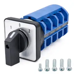 KUANGYE - Selector Pacco 3 Posiciones 125a Conmutador 4polo Tetrapolar