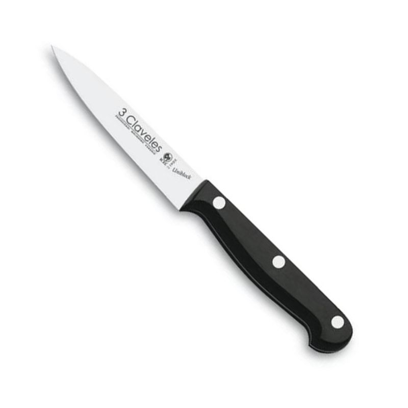 3 CLAVELES - Cuchillo Mondador 10 cm Uniblock