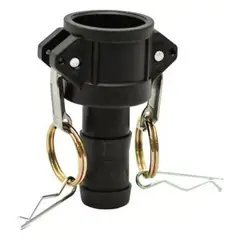 GENERICO - Camlock Tipo C Polietileno 1 1/2 Pulgada Manguera-hembra