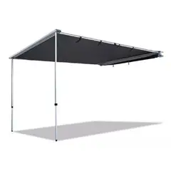 ALTAVISTA - Toldo para autos o camionetas manual con cofre de aluminio para camionetas 245x210 cm