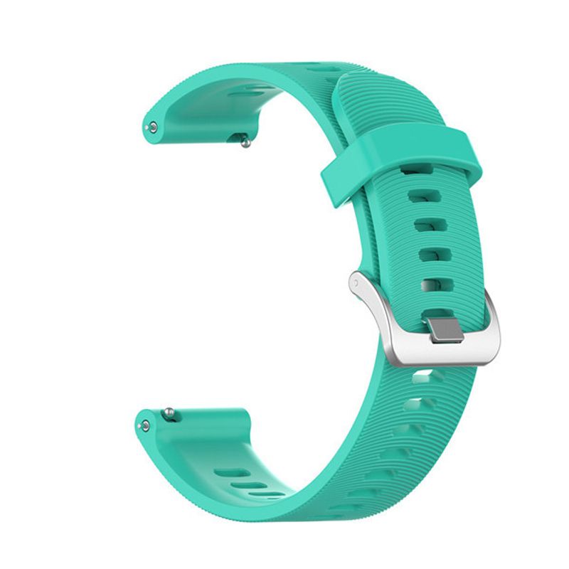 GENERICO - Correa De Silicona Para Reloj Garmin Forerunner 245 645-TURQUESA