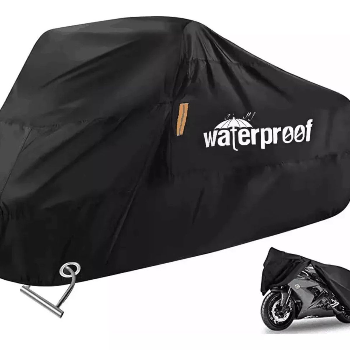 MUNDO MAGIA - Funda Para Moto Bicicleta Impermeable Y Anti-uv 245 X 125cm