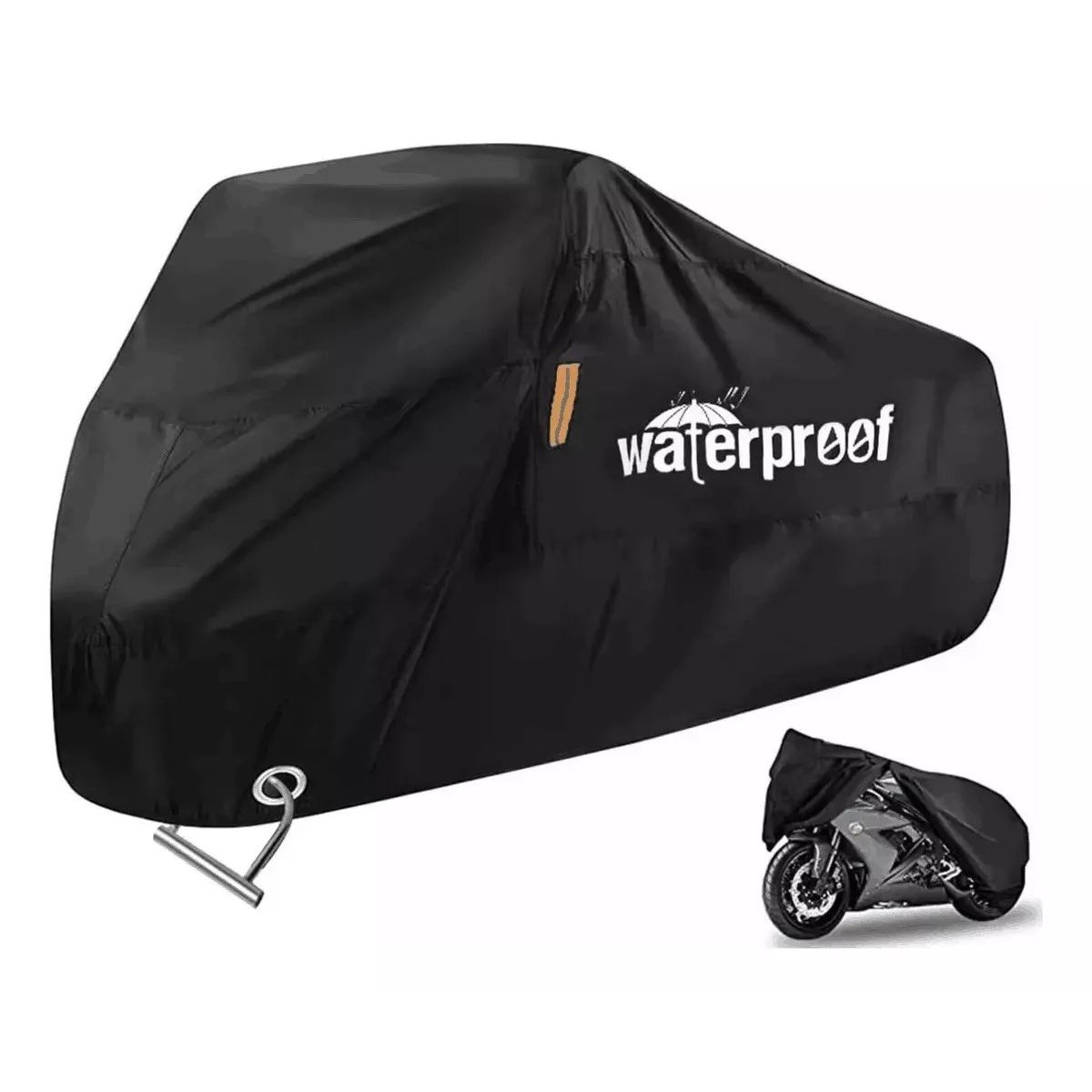 MUNDO MAGIA - Funda Para Moto Bicicleta Impermeable Y Anti-uv 245 X 125cm