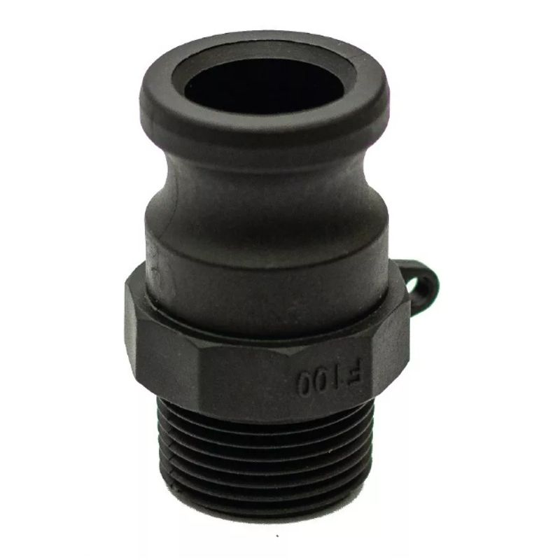 GENERICO - Camlock Polietileno Tipo F He - Macho 2 Pulgadas