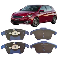 PEUGEOT - Juego Pastillas Freno Delantero Para 308 2008 2013