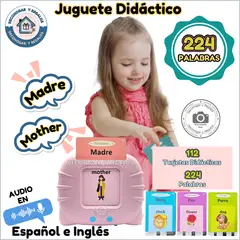 GENERICO - Juguete Aprendizaje Montessori Terapia Habla Niños Español