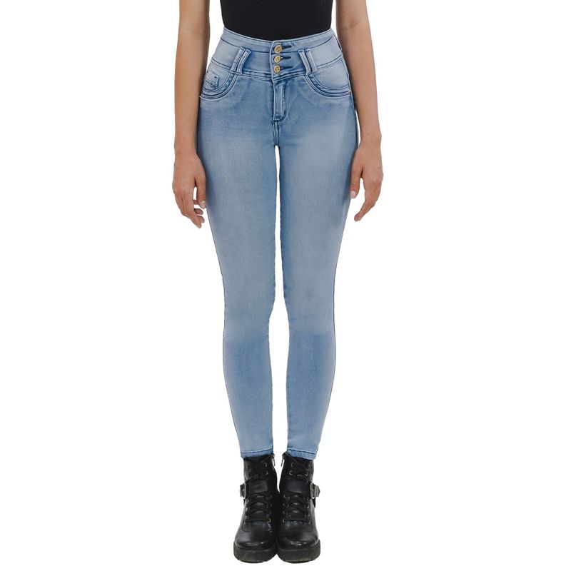DIVINO JEANS - Jeans Madonna III Celeste Divino Jeans