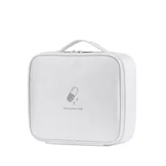 GENERICO - Botiquín De Medicamentos Con Cremallera Vacío BLANCO YY1