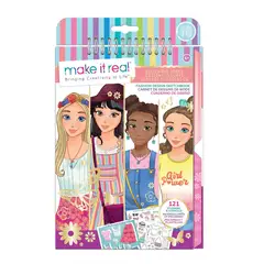 MAKE IT REAL - Libreta Cuaderno Dibujos Y Diseños Stickers