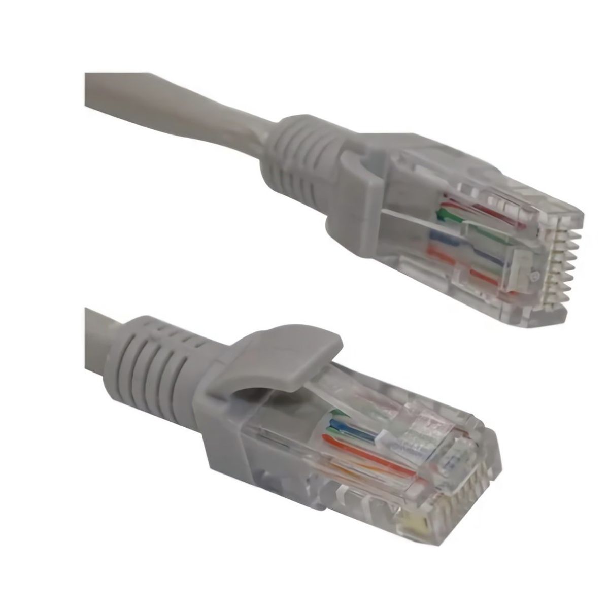 GENERICO - Cable de red 30 metros categoria 5 Rj45 Lan Gris