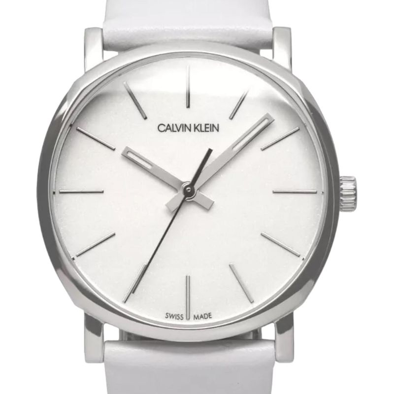CALVIN KLEIN - Reloj Calvin Klein Posh Cuarzo Esfera Blanca Mujer K8q331l2