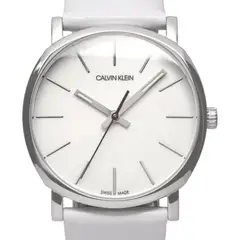 CALVIN KLEIN - Reloj Posh Cuarzo Esfera Blanca Mujer K8q331l2