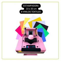 GENERICO - KIT Estampadora plana 22x30 cm