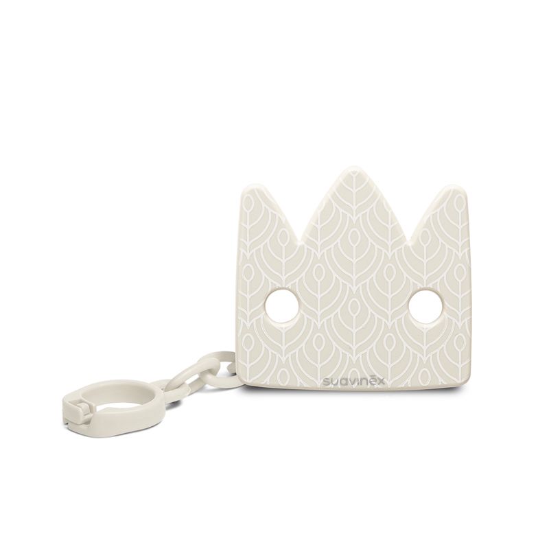 SUAVINEX - BROCHE PINZA CORONA GRIS