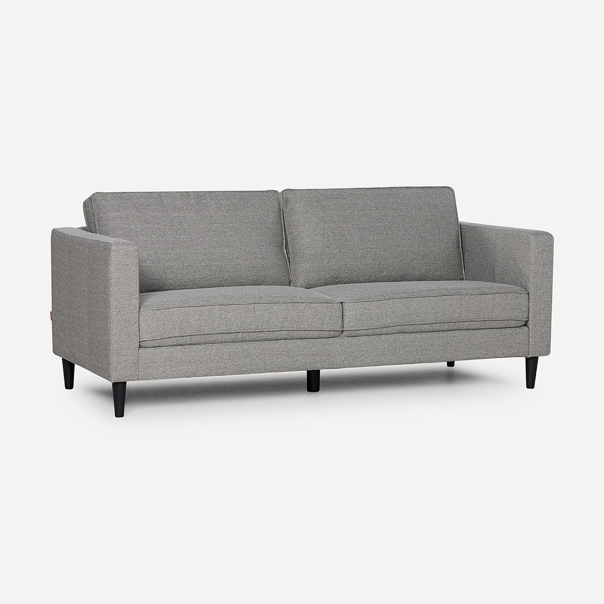 ROSEN - Sofá Rosen Narva 3 Cuerpos Tela Gris