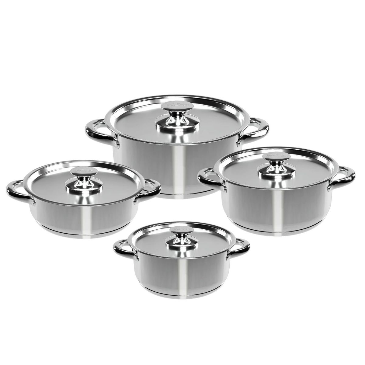 Bateria Cocina Wens 8 Piezas Acero Inoxidable Cocina 470-8SS, marca WENS - Foto Principal