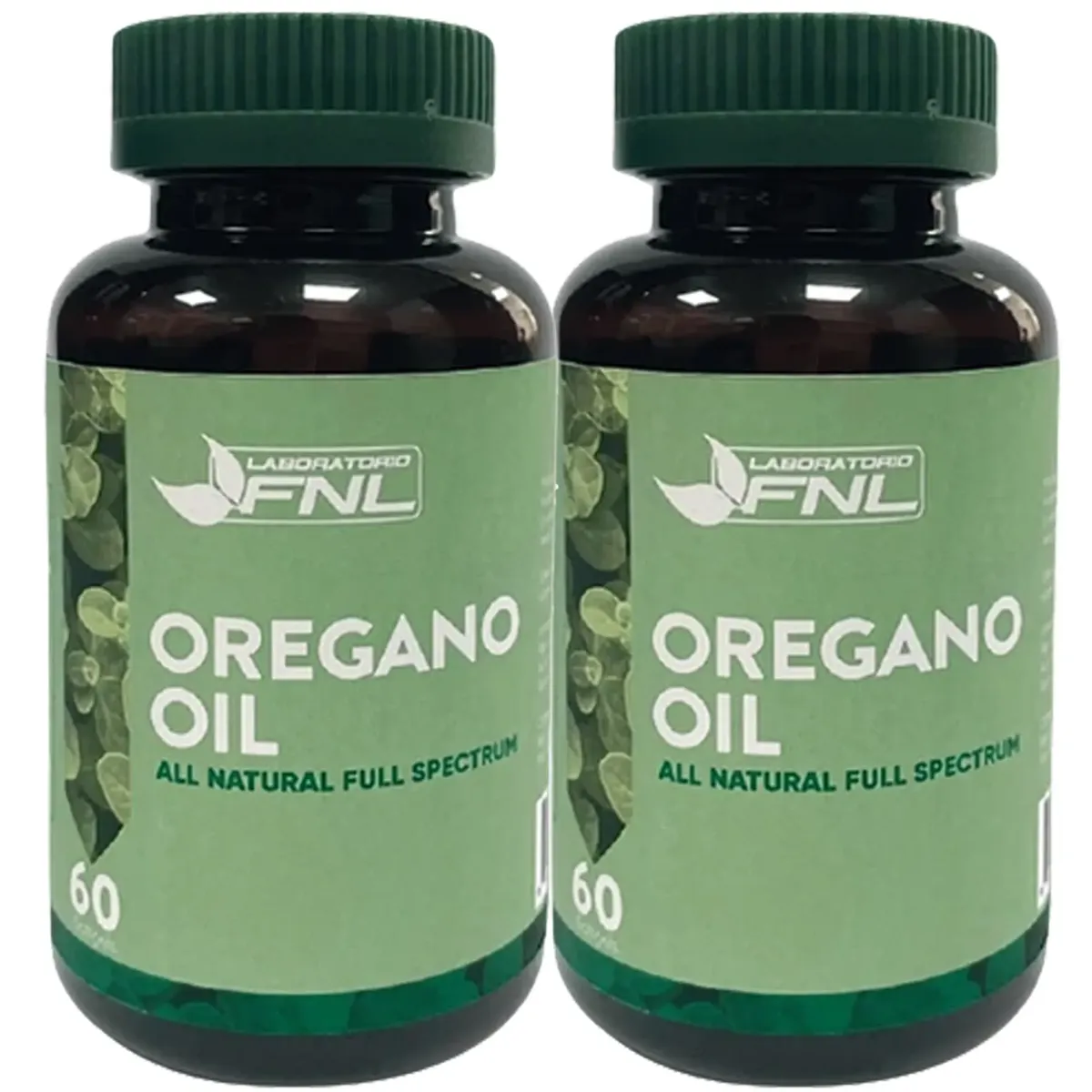 FNL - 2 X Fnl Aceite De Oregano 460 Mg 60 Capsulas