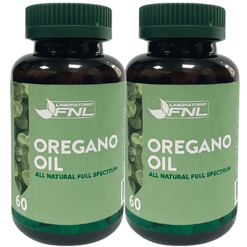 FNL - 2 X Fnl Aceite De Oregano 460 Mg 60 Capsulas
