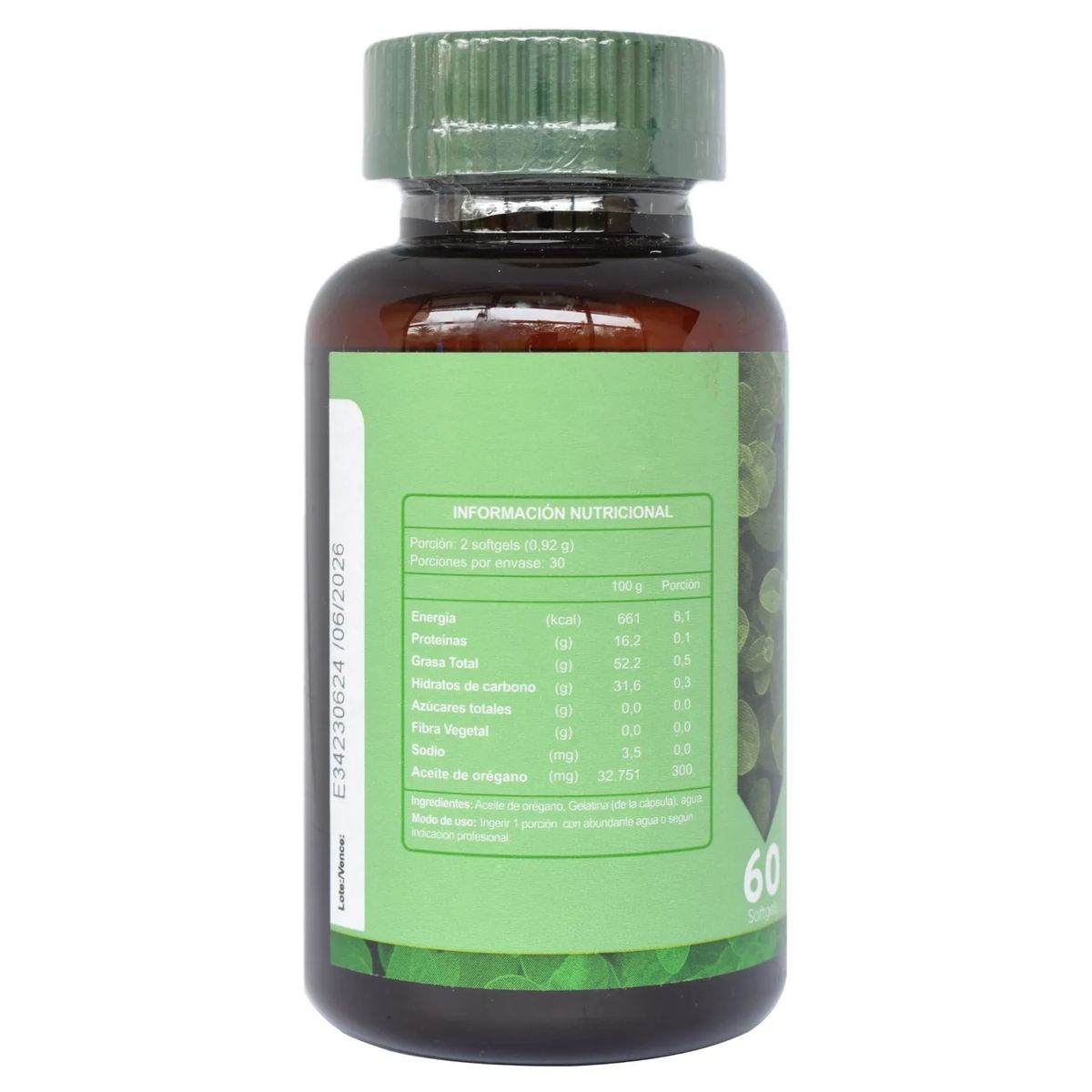 FNL - 2 X Fnl Aceite De Oregano 460 Mg 60 Capsulas